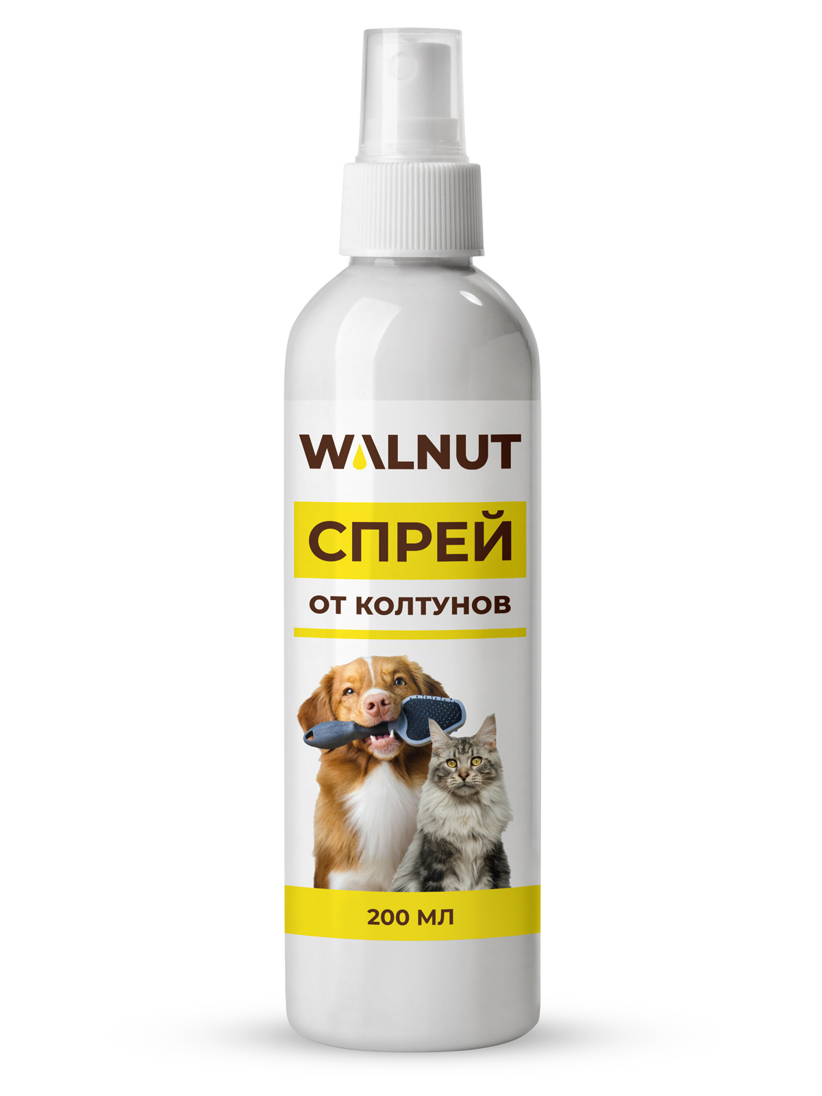 СПРЕЙ ОТ КОЛТУНОВ ДЛЯ ШЕРСТИ СОБАК И КОШЕК